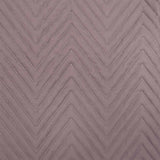 Herringbone Polyester Microfibre Bed Runner 270 x 60cm Bambury - Mauve