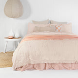 Everlasting Coverlet Set Shell Queen / King- Bambury