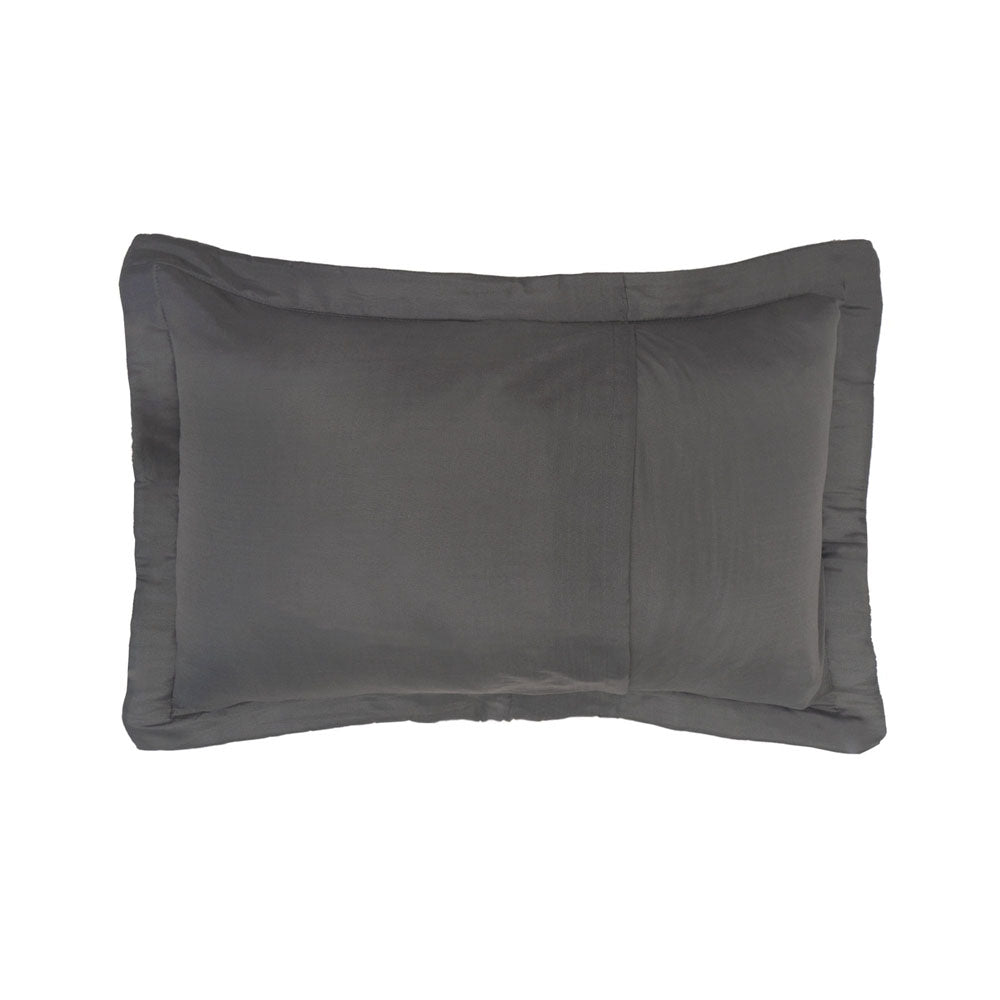 Flinders Coverlet Set Charcoal Single / Double - BAMBURY