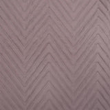 Herringbone Embossed Coverlet Set Mauve S/D - Bambury