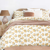Arlo Flannelette Duvet / Quilt Cover Set King - Bambury