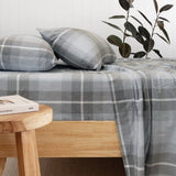 Harrison Flannelette Sheet Set Single