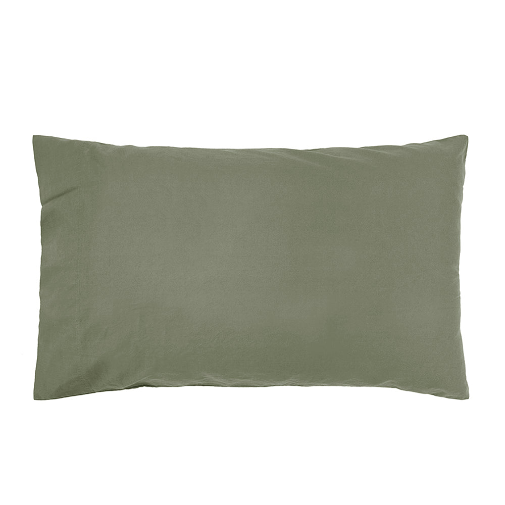 Pinnacle Sheet Set Moss King Single- Bambury