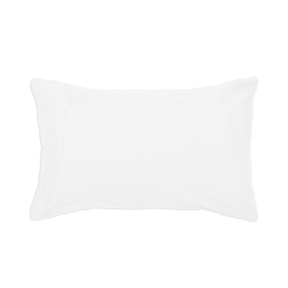 Ogee Jacquard Duvet / Quilt Cover Set White Queen - Bambury