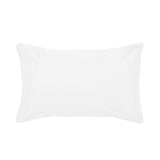 Panama Jacquard Duvet / Quilt Cover Set White Queen - Bambury