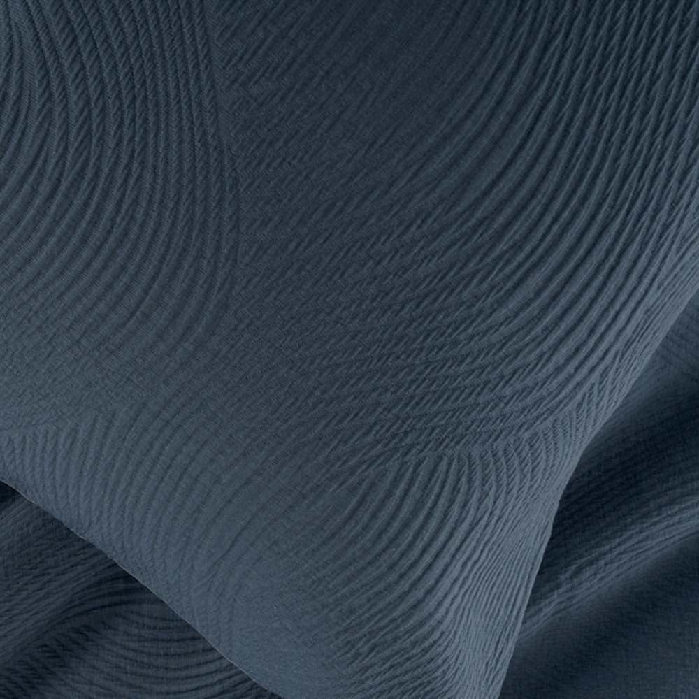 Tide Jacquard Duvet / Quilt Cover Set Denim Queen - Bambury