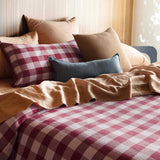Willow Cotton Gauze Quilt Cover Set Bambury - King Berry