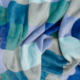 Charlie Ultraplush Blanket Ocean Single - Bambury
