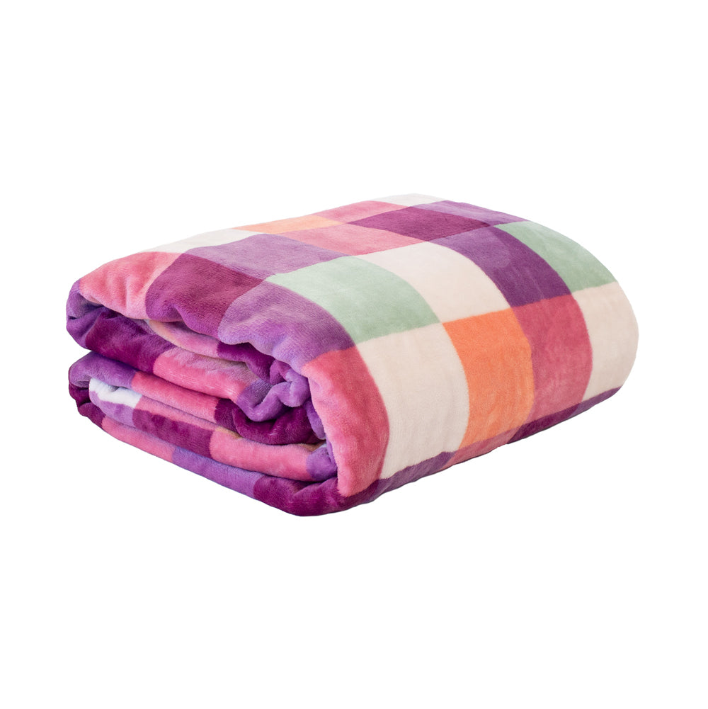 Charlie Ultraplush Blanket Sherbet Super King