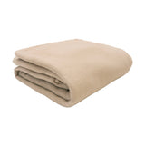 Carson Wool Bamboo Blanket Latte Double/Queen - Bambury
