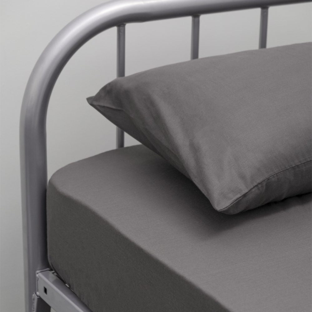 Weavers 160TC Essential Sheeting Set Charcoal - Queen