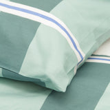 Weavers Studio Duvet Cover Set Single - Aqua