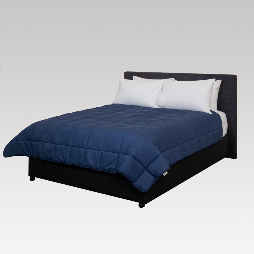 Continental Blanket - Weavers King Single (Navy)