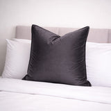 DreamGreen Verve Velvet Cushion Cover Pewter - Euro
