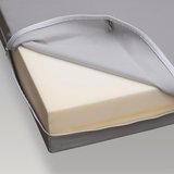 Foam Mattress with Cover - DOC 140mm Fire Retardant (1900mm x 750mm)