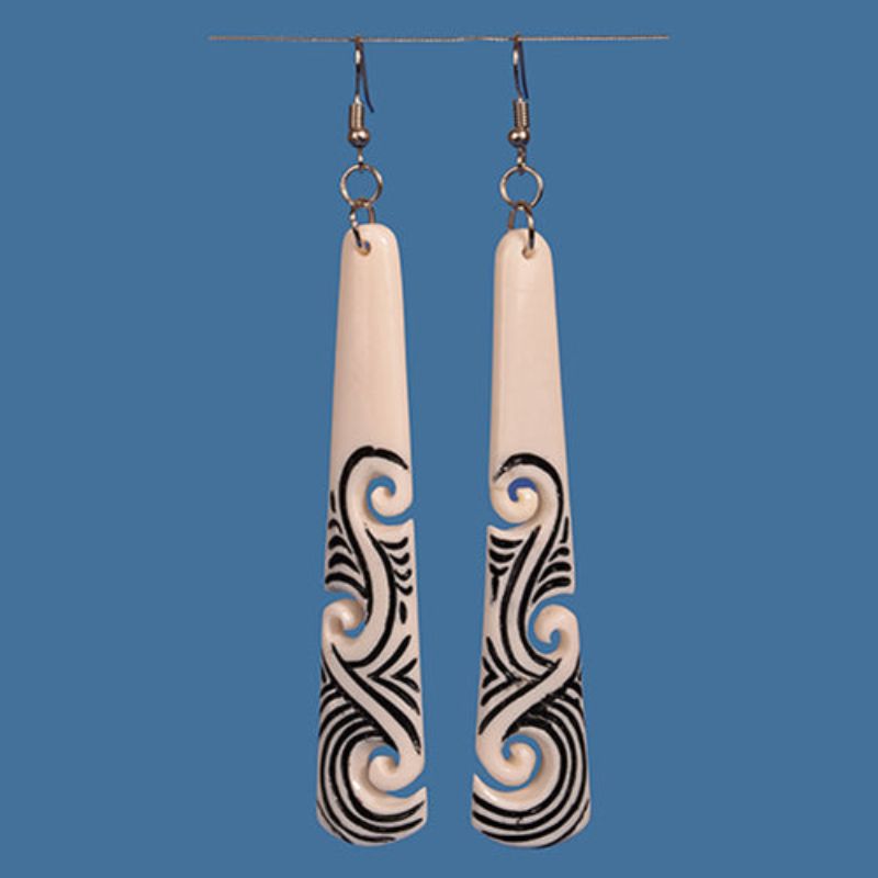 Drop earring tattoo
