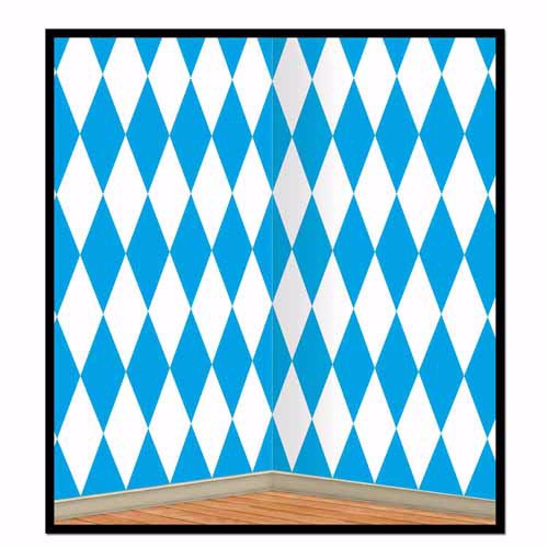 Vibrant Oktoberfest backdrop measuring 1.2m by 9.1m, perfect for enhancing celebrations and photo opportunities.