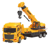 Friction Construction Truck Toy Display 6pc