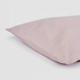 Pink Salt Fitted Sheet And Pillowcase Set Double - Bambury