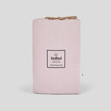 Pink Salt Fitted Sheet And Pillowcase Set King - Bambury