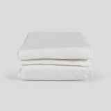 Snow White Fitted Sheet And Pillowcase Set King Single - Bambury