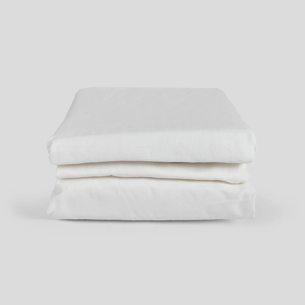 Snow White Fitted Sheet And Pillowcase Set Queen - Bambury