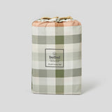 Desert Plaid Organic Cotton Quilt Cover Queen - Bambury