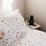 Color Play Organic Cotton Duvet / Quilt Cover Set Single - Bambury