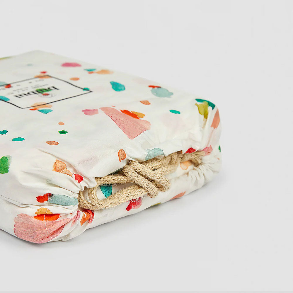 Color Play Organic Cotton Duvet / Quilt Cover Set Single - Bambury