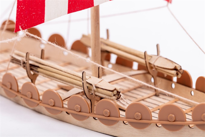 Wooden Ship - 1/50 Mini Oseberg