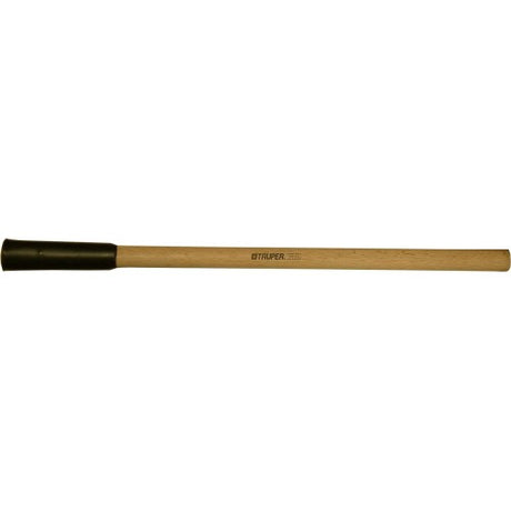 Durable 36" hickory axe handle with plastic collar, ideal for splitting and heavy-duty outdoor tasks.