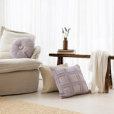 Christos Square Cushion Lilac- Bambury