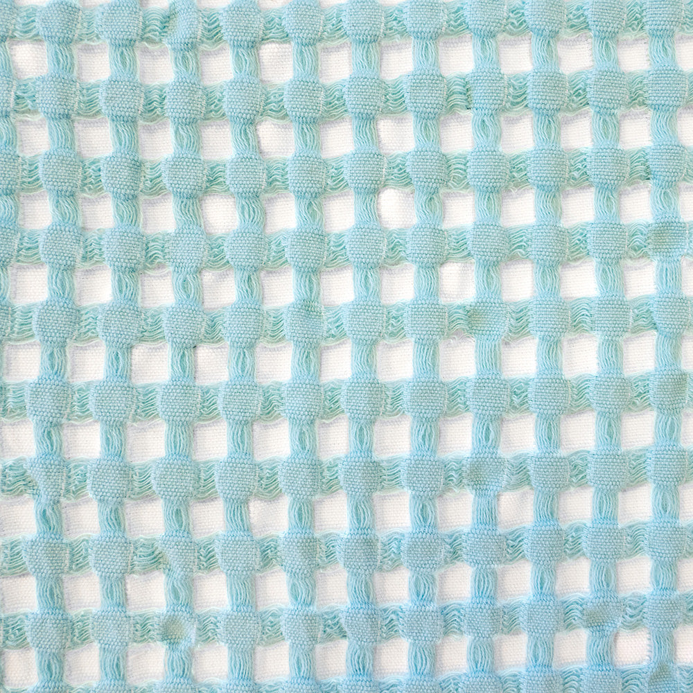Dora Square Cushion Aqua