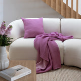 Dora Square Cushion Orchid