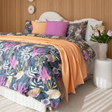 Dora Square Cushion Peach