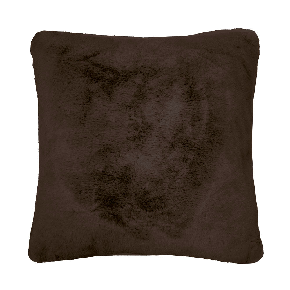 Frida Square Cushion Chocolate - Bambury
