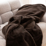 Frida Throw Chocolate - Bambury