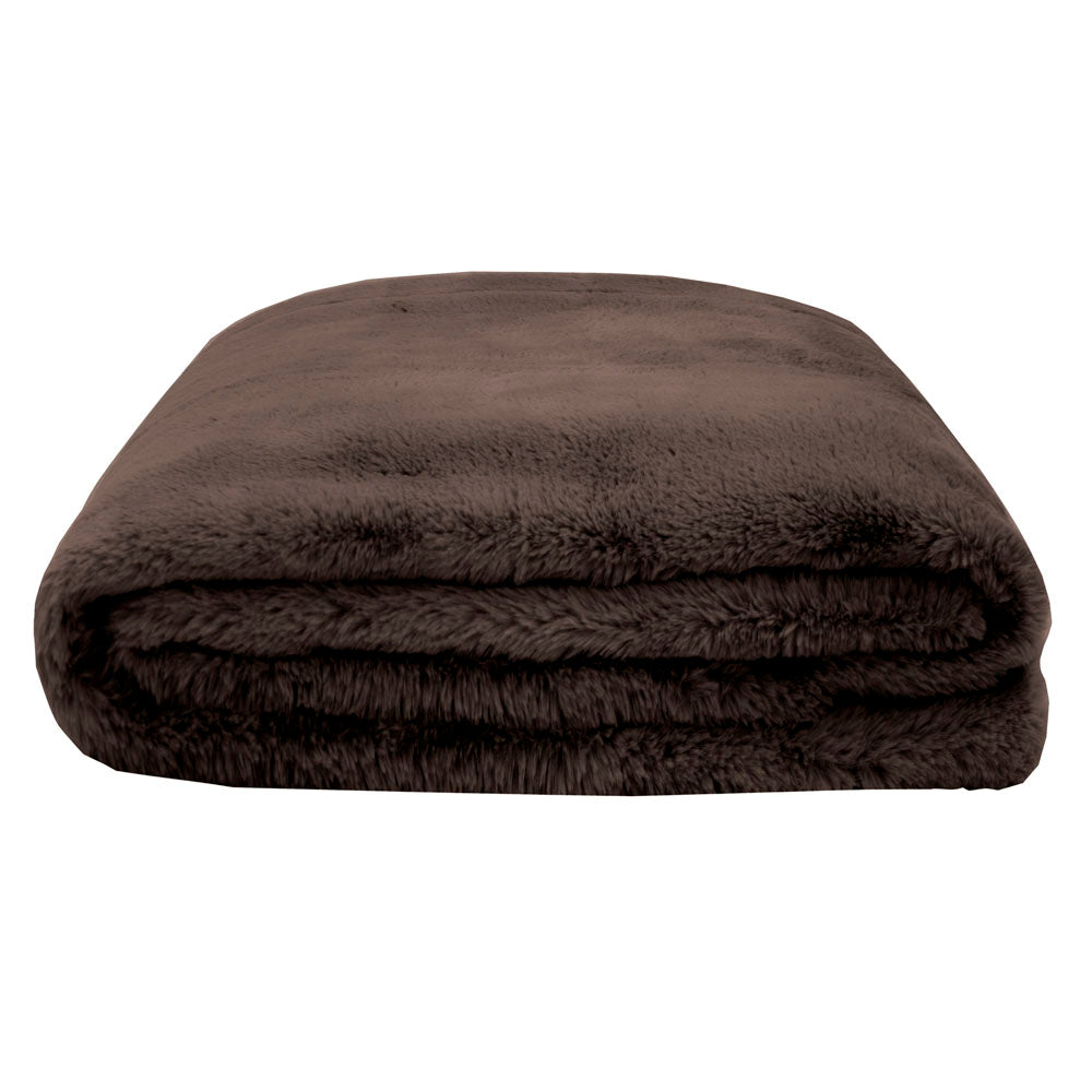 Frida Throw Chocolate - Bambury