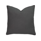 Linen Square Cushion Charcoal