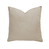 Linen Square Cushion Pebble