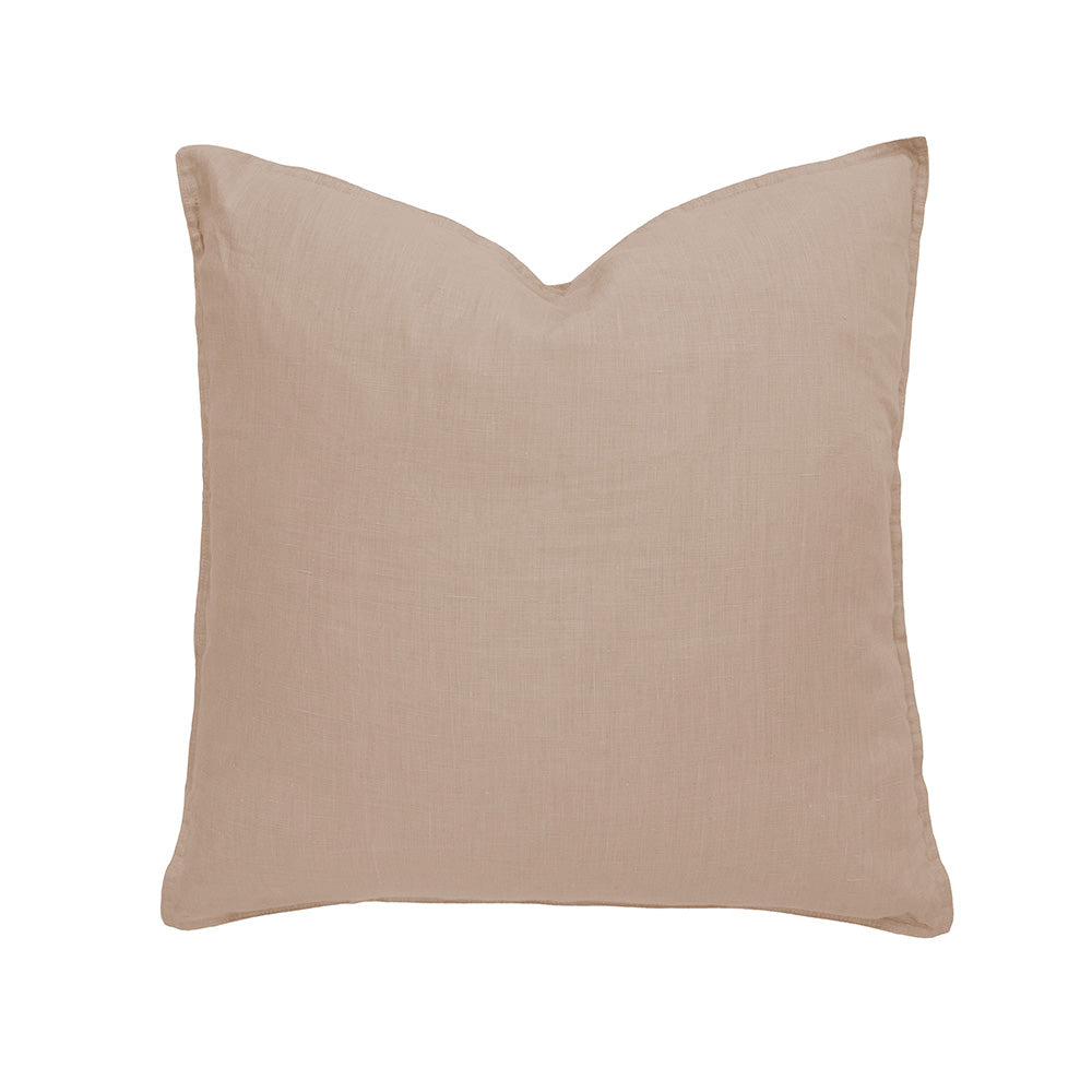 Linen Square Cushion Tea Rose