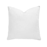 Linen Square Cushion White - BAMBURY