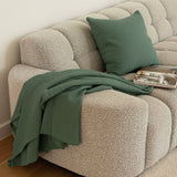 Milo Waffle Throw Juniper - Bambury