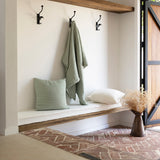 Nova Square Cushion Ivory- Bambury