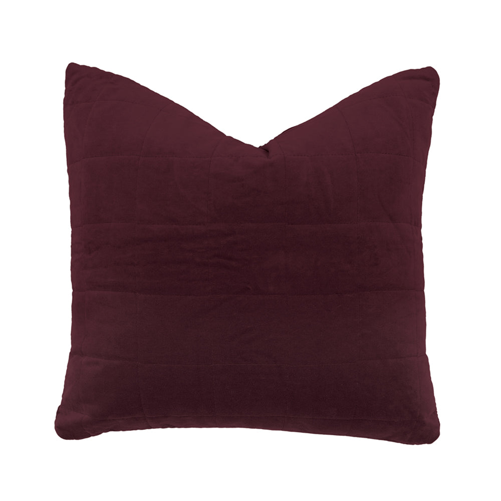 Nuno Square Cushion Sangria