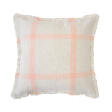 Stewart Square Cushion Papaya- Bambury