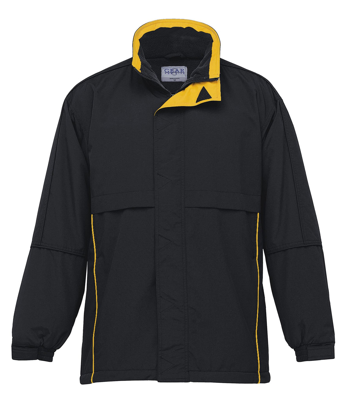 Contrast Basecamp Anorak  - black/gold - 3XL