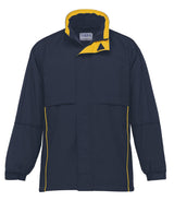Contrast Basecamp Anorak  - navy/gold - XL
