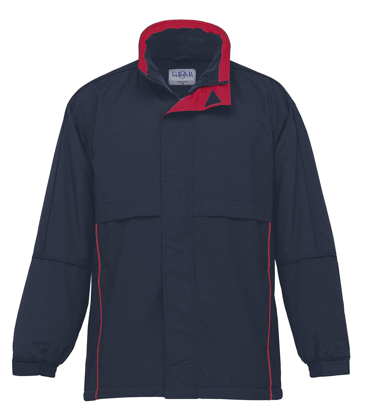 Contrast Basecamp Anorak  - navy/red - XL