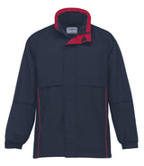 Contrast Basecamp Anorak  - navy/red - 3XL